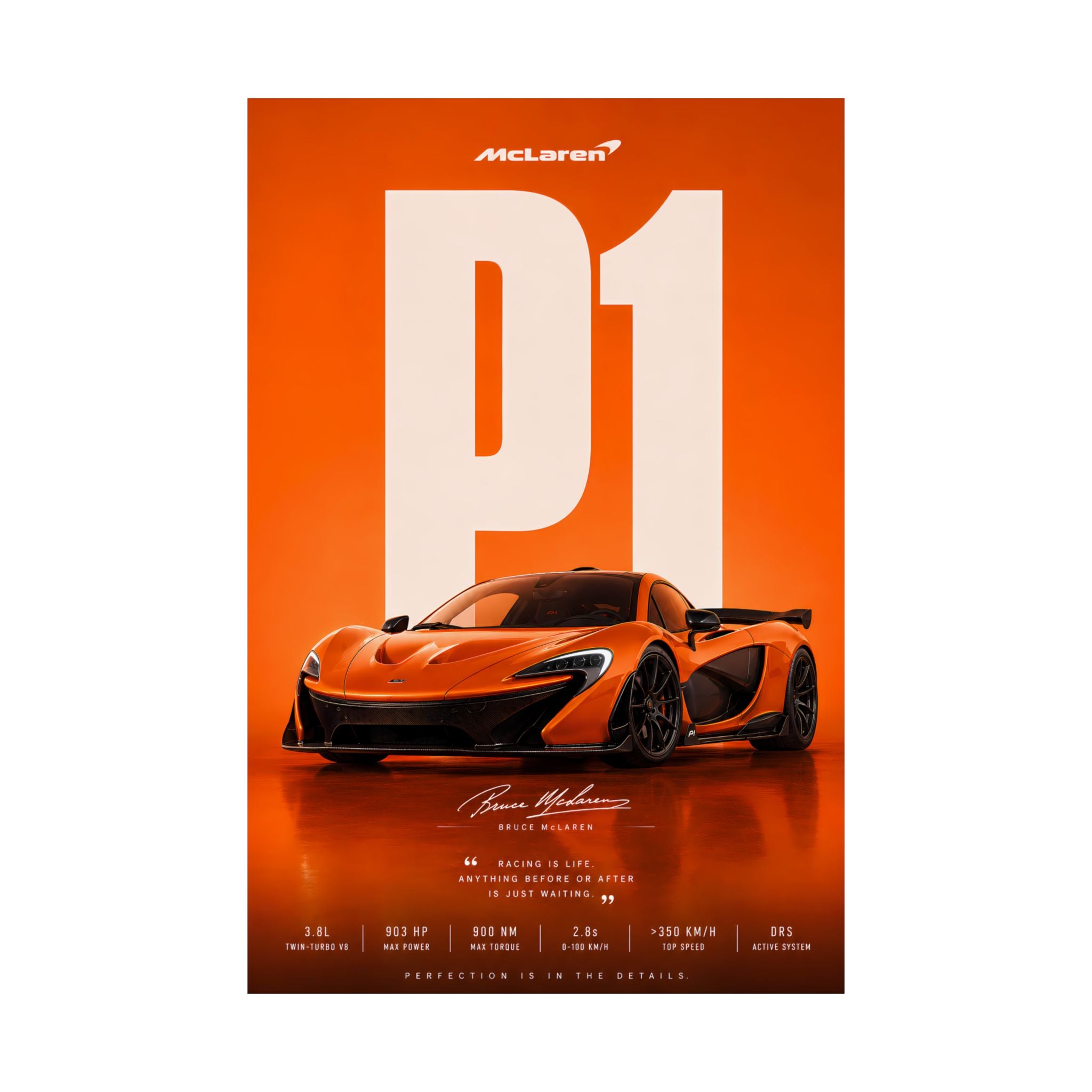 McLaren P1 — Papaya Legacy
