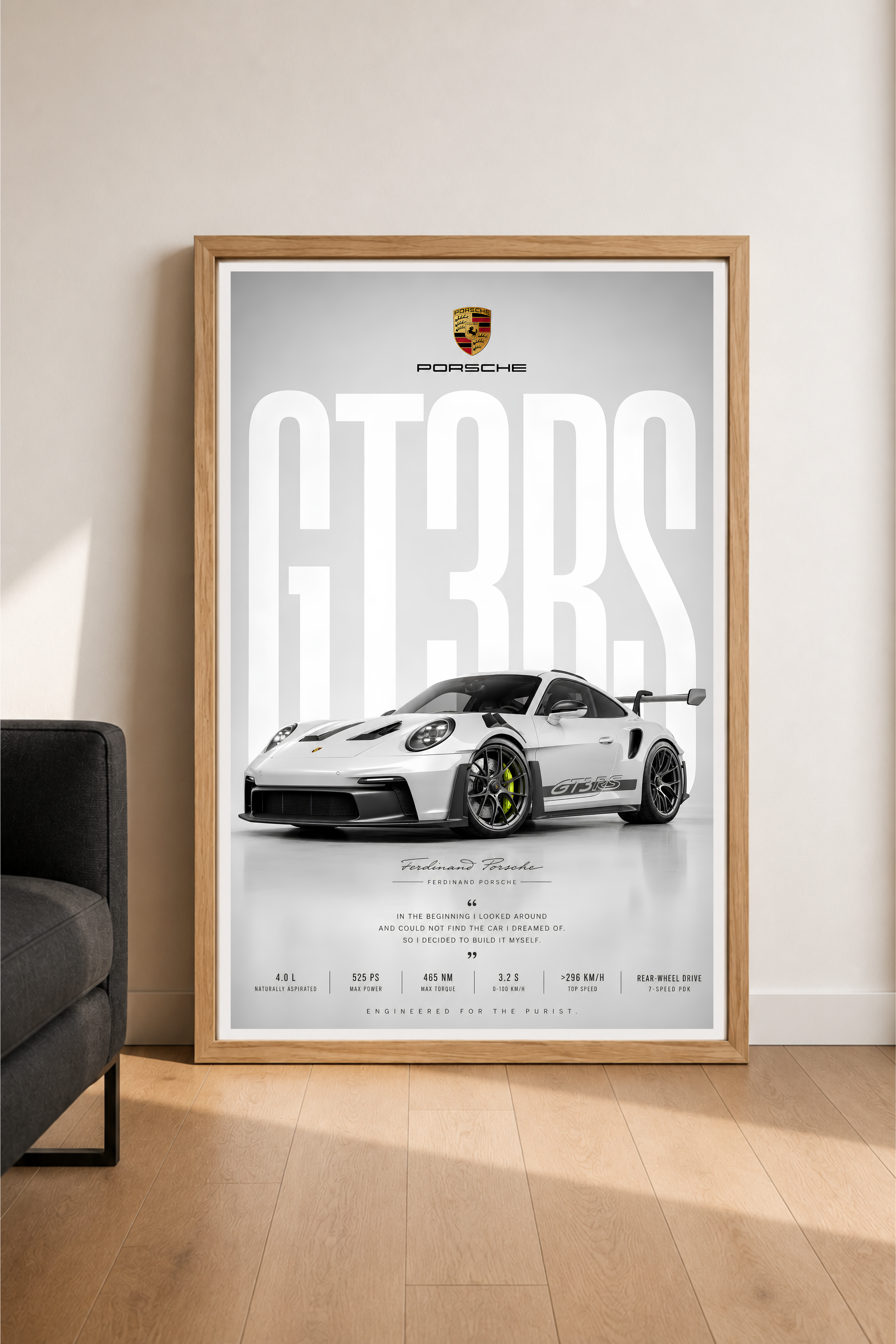 Porsche GT3 RS — Weiss Edition