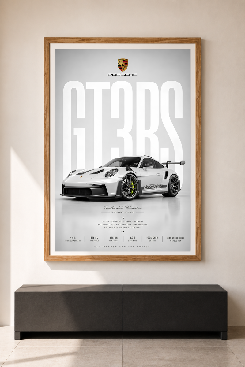Porsche GT3 RS — Weiss Edition