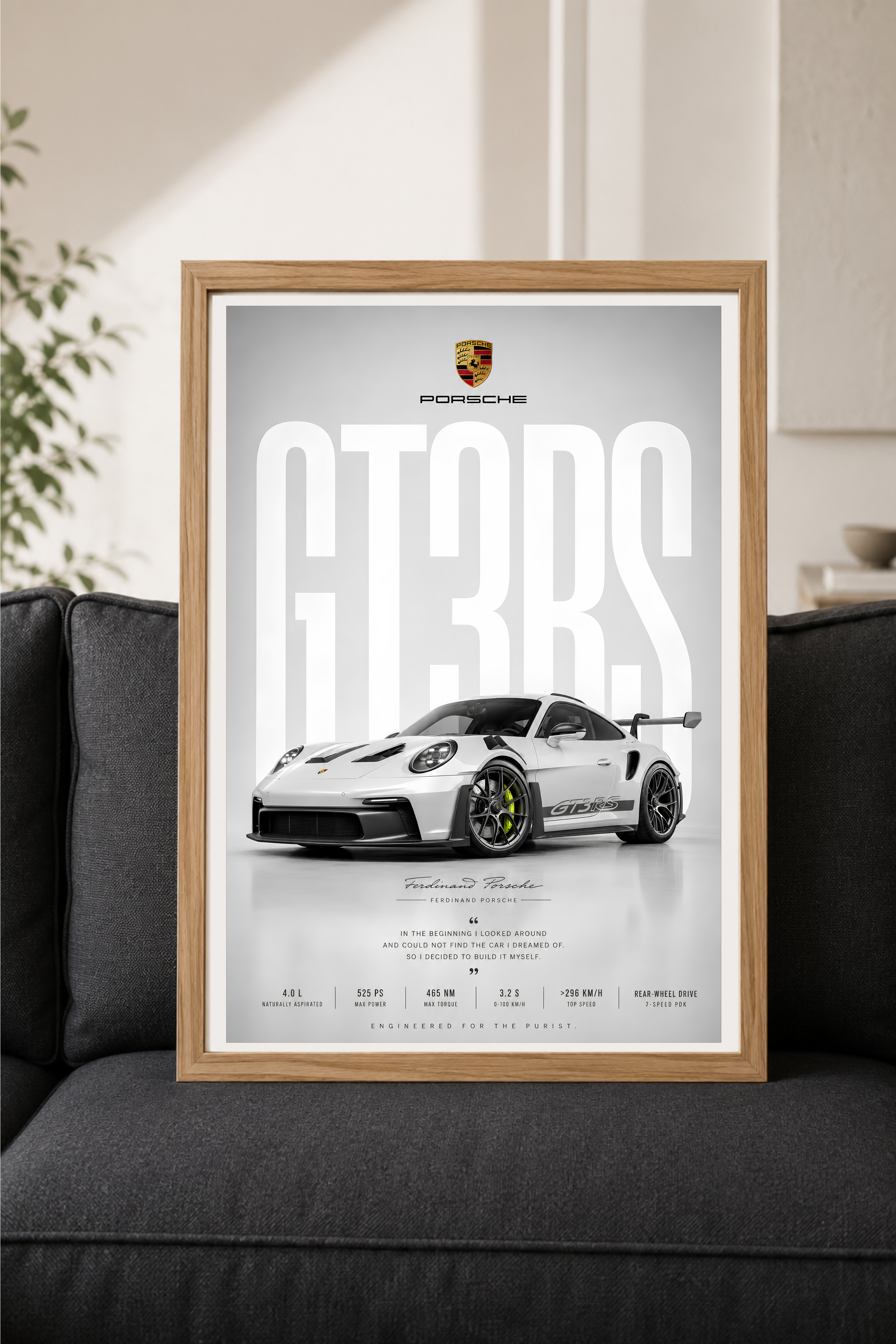 Porsche GT3 RS — Weiss Edition