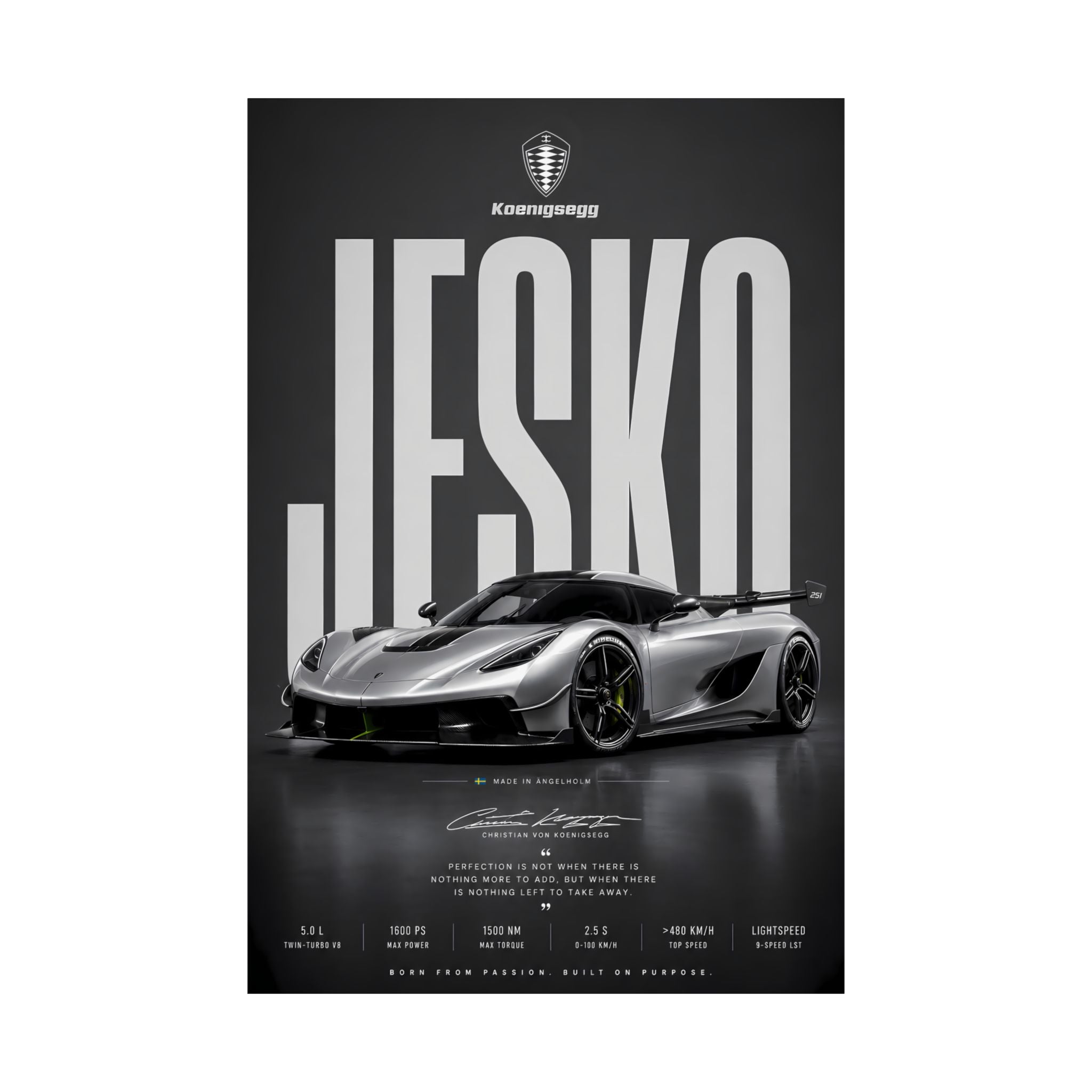 Koenigsegg JESKO — Nordic Precision