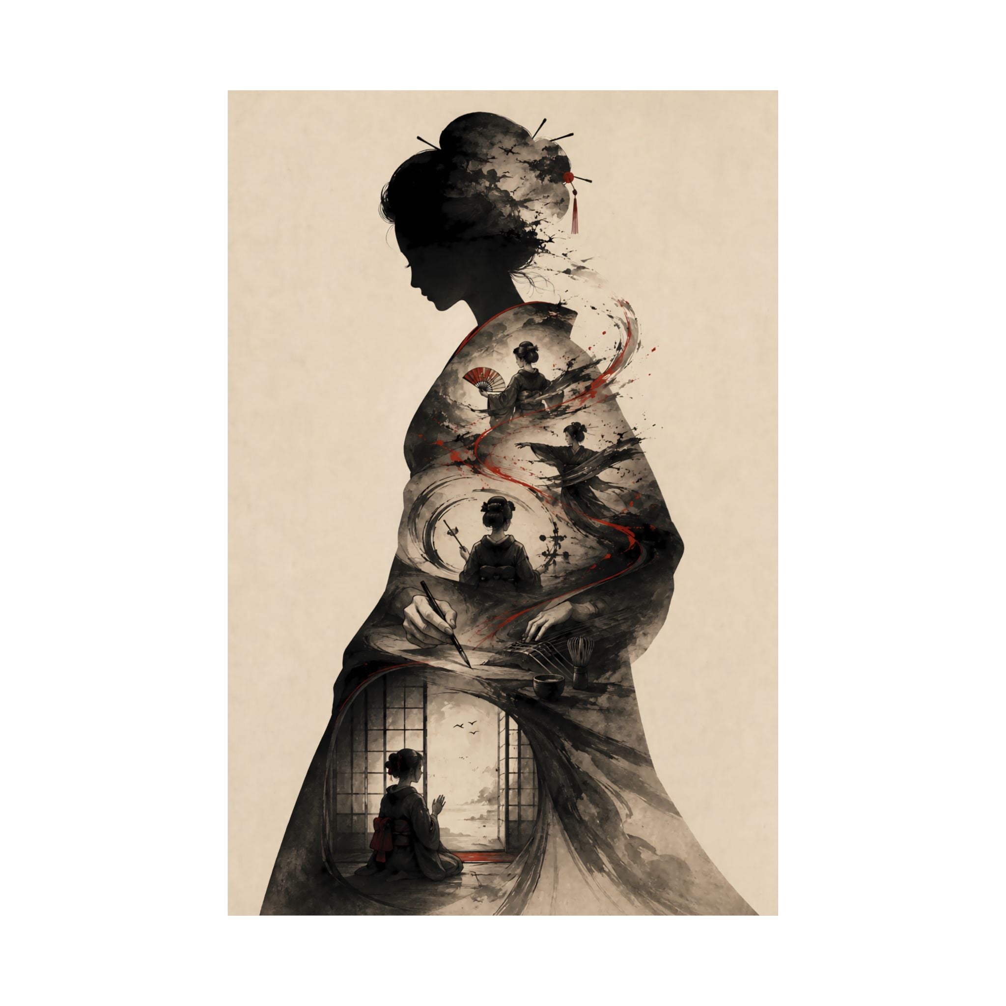BECOMING — The Geisha