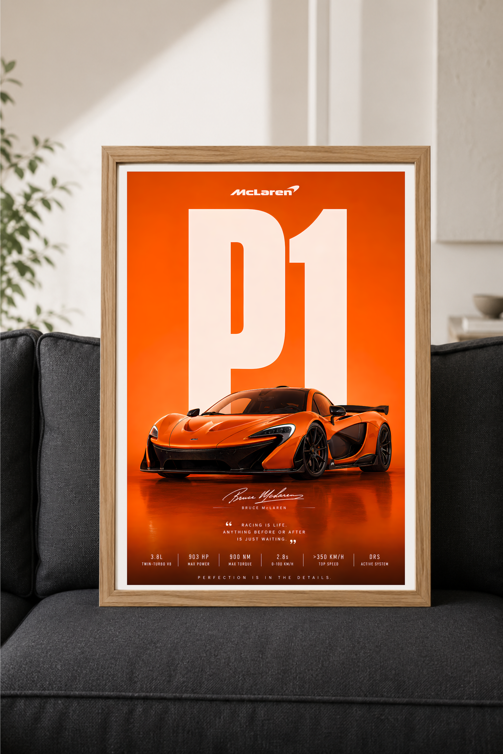McLaren P1 — Papaya Legacy