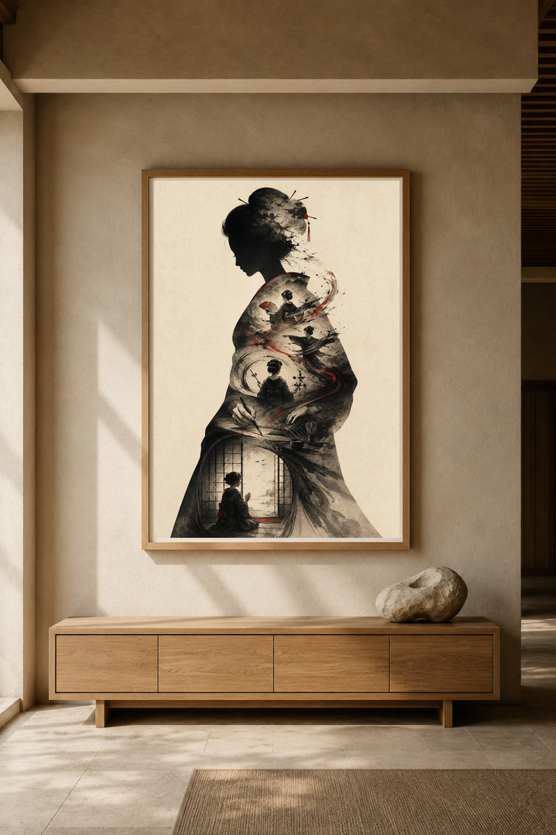 BECOMING — The Geisha