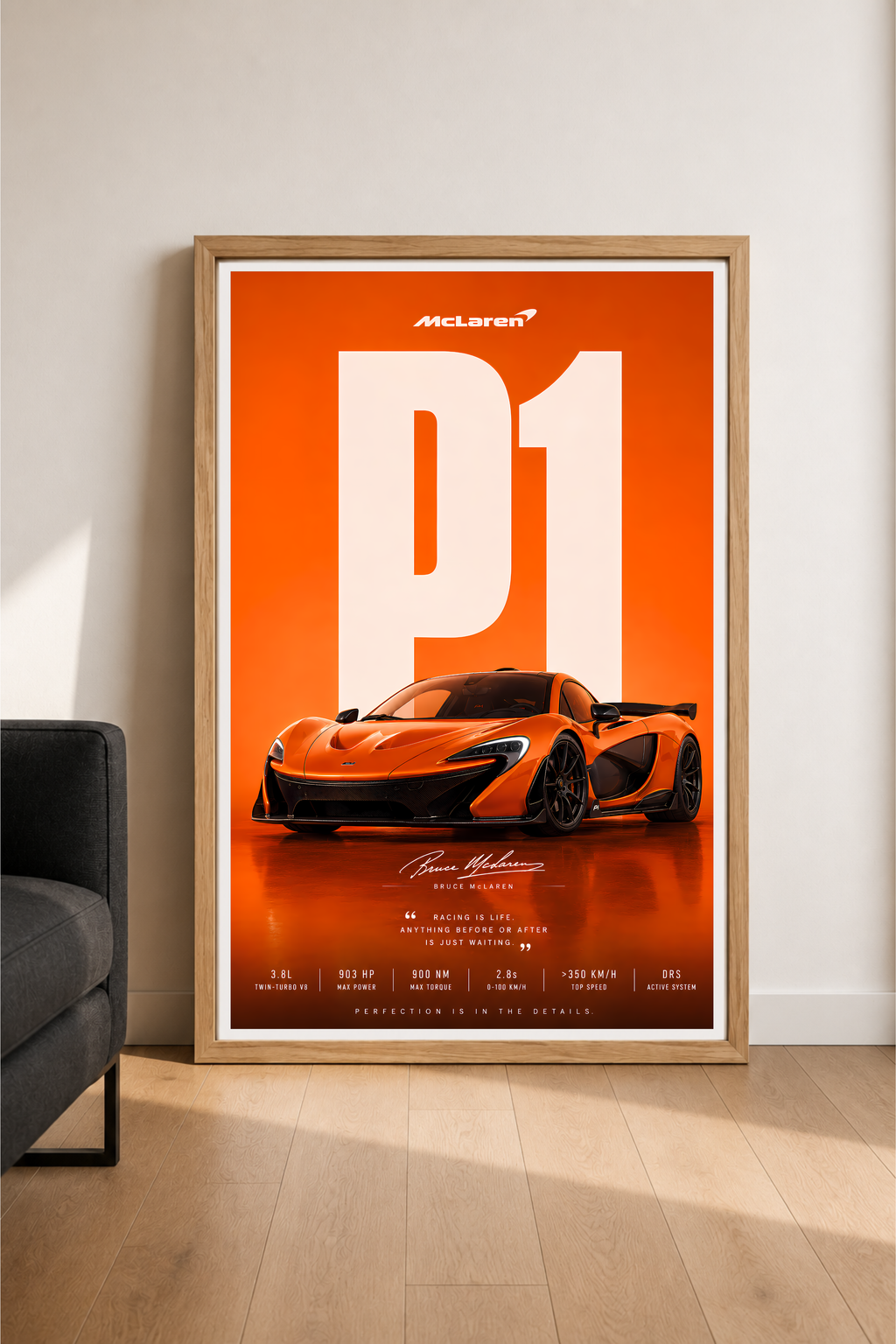 McLaren P1 — Papaya Legacy