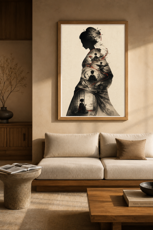 BECOMING — The Geisha