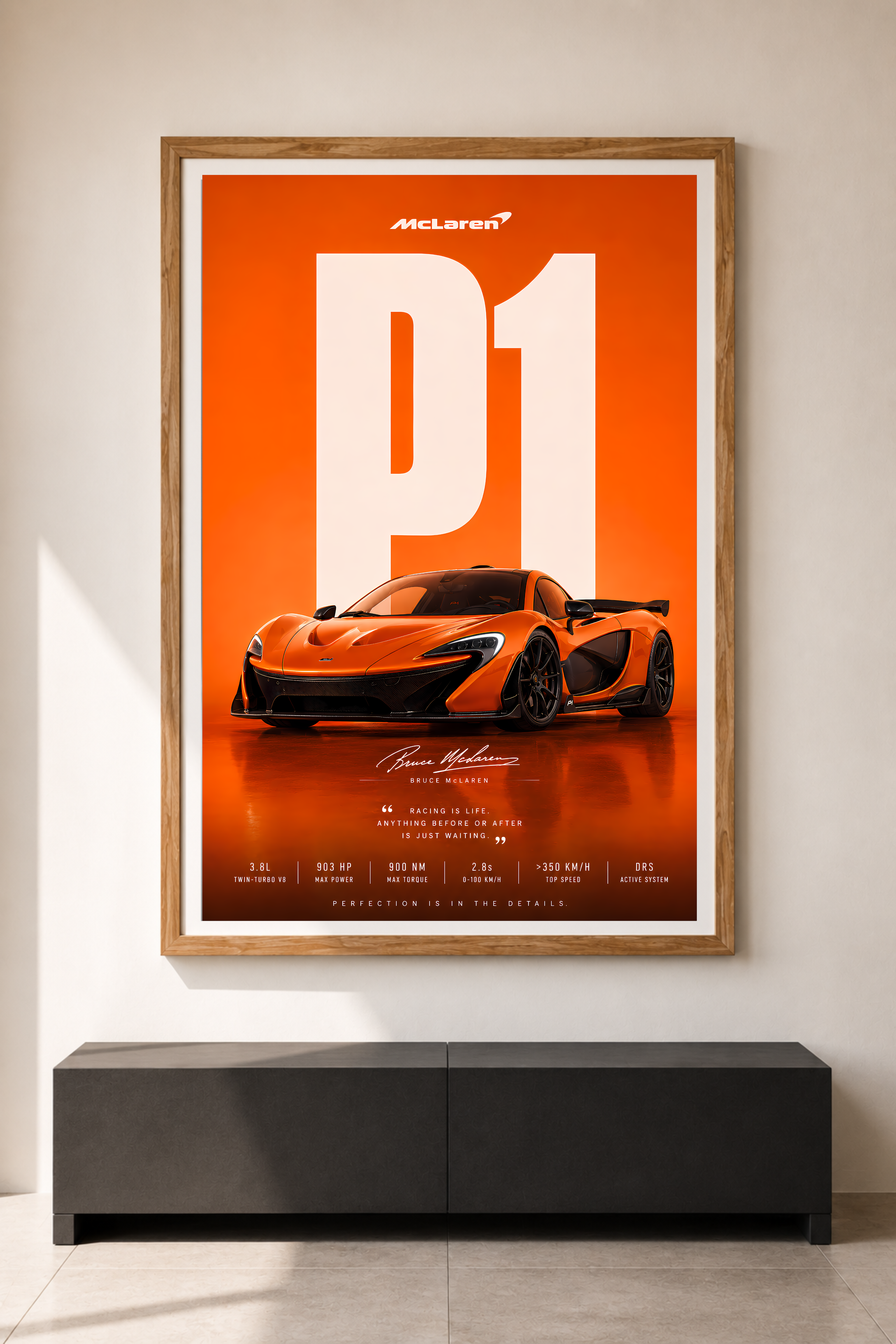 McLaren P1 — Papaya Legacy